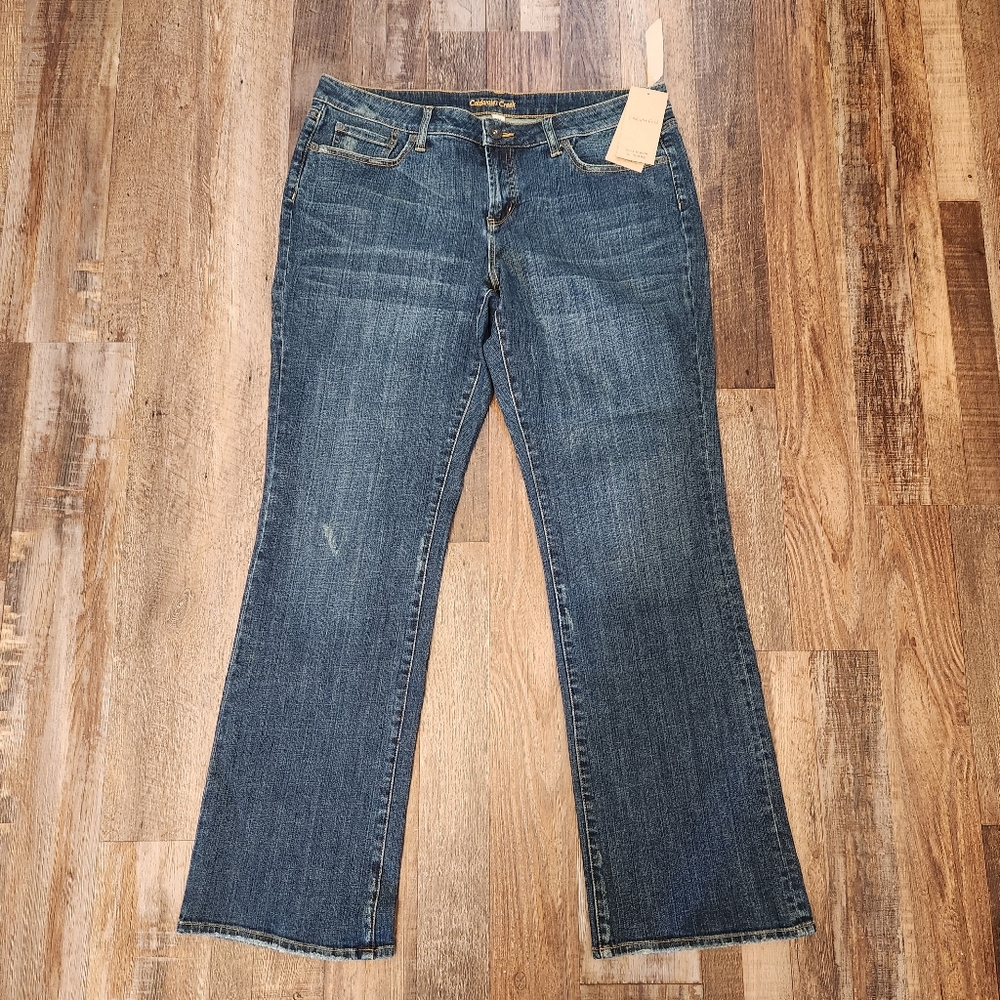 Coldwater Creek Low Rise Boot Cut Jeans